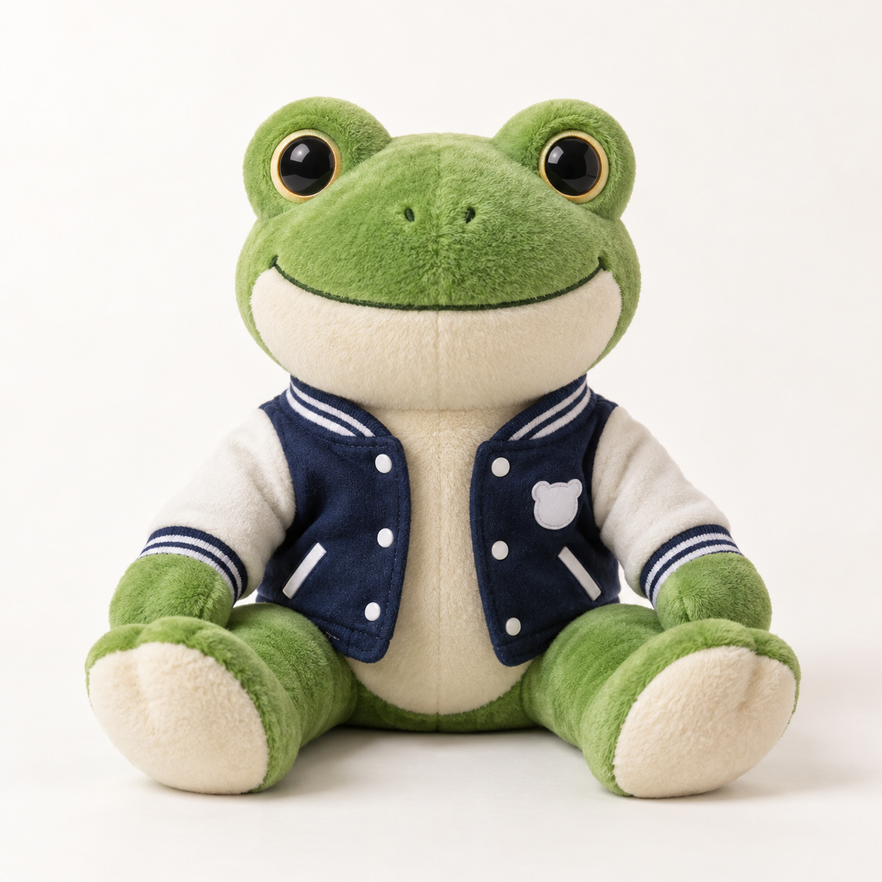 Branded frog mascot custom development example